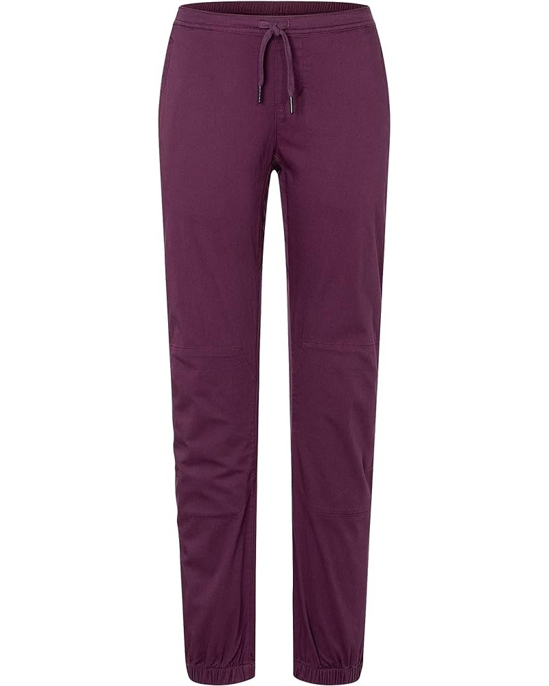 Womens Notion Pants Casual Stretch Cotton Pants Plum $45.47 Pants