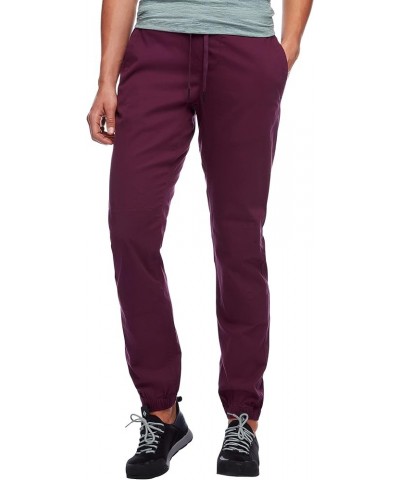 Womens Notion Pants Casual Stretch Cotton Pants Plum $45.47 Pants