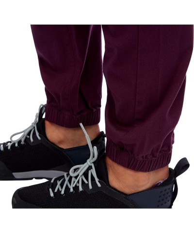 Womens Notion Pants Casual Stretch Cotton Pants Plum $45.47 Pants