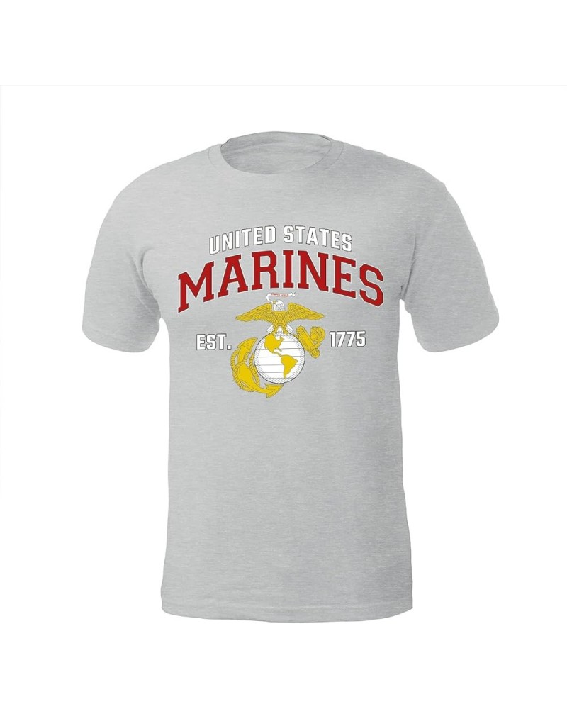 USMC T Shirt - Marines EST 1775 Marine Corps T-Shirt Grey $17.95 T-Shirts