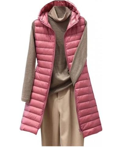 Women's Winter Fleece Fur Wool Jackets Slim Fit Button Down Trench Coats Hooded with Pockets 891 Zl F-pink $18.04 Coats