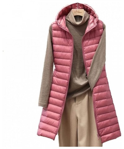 Women's Winter Fleece Fur Wool Jackets Slim Fit Button Down Trench Coats Hooded with Pockets 891 Zl F-pink $18.04 Coats