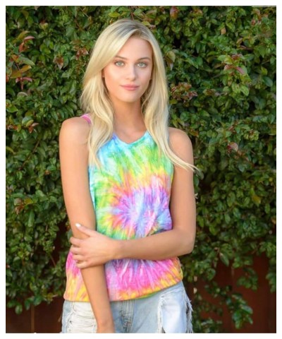 Unisex Tie Dye Tank Top - Beach Tank Tops for Women and Men - Sleeveless Summer Tops - Mens and Womens Beach Wear Saturn $10....