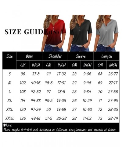 Ladies Tops and Blouses Short Sleeve Loose Fitting Marble Print Spring Plus Size Top Vneck Grandma Shirts Tunic Blouse A488-p...