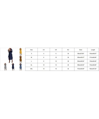 Women's Faux Wool Coats Thin Coats Trench Long Jacket Ladies Slim Long Belt Elegant Fall Overcoat Jacket Outwear Navy $20.29 ...