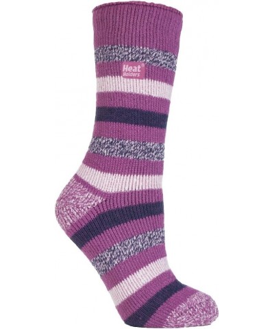 Women's STRIPED Ultimate Thermal Socks, One size 5-9 us Appleby $14.99 Socks