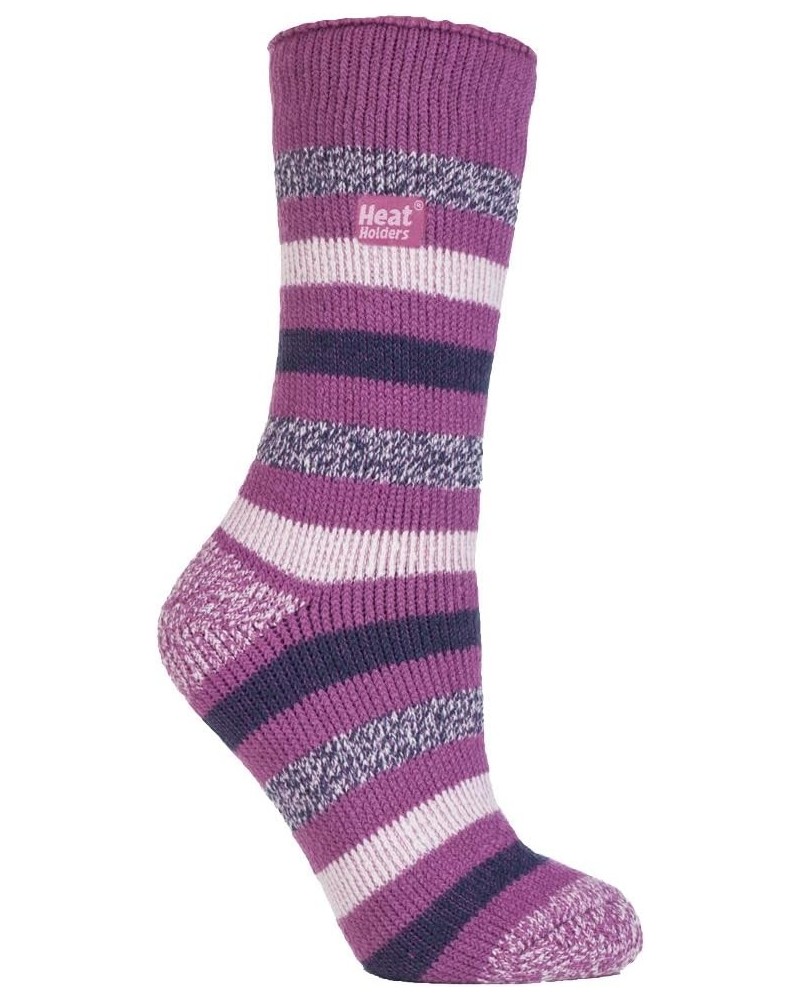 Women's STRIPED Ultimate Thermal Socks, One size 5-9 us Appleby $14.99 Socks