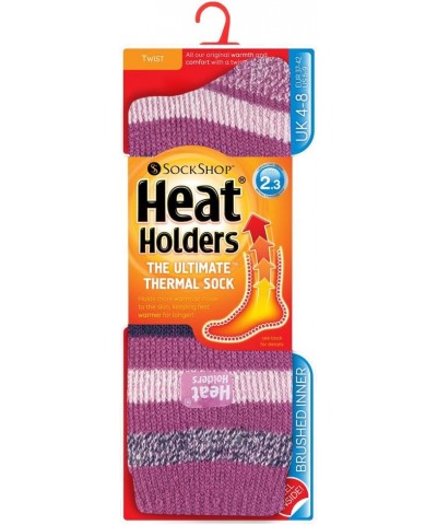 Women's STRIPED Ultimate Thermal Socks, One size 5-9 us Appleby $14.99 Socks