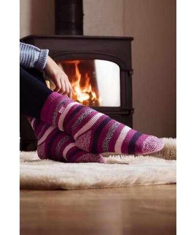 Women's STRIPED Ultimate Thermal Socks, One size 5-9 us Appleby $14.99 Socks