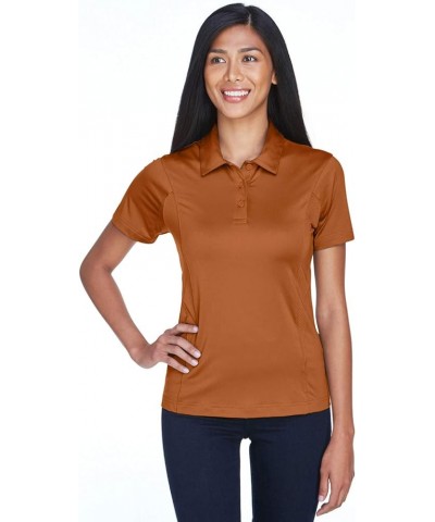 Womens Charger Performance Polo (TT20W) Burnt Orange $8.66 Shirts