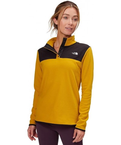 Women's TKA Glacier Snap-Neck Pullover Sweatshirt $33.37 Activewear