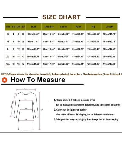 Women Casual Dress Fall Dresses for Women 2022 Fashion Retro Printed Round Neck Flowy Long Sleeve Prom Dresses 02-green $20.9...