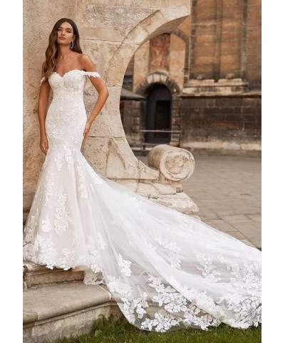 Lace Beach Wedding Dresses for Bride 2023 Beaded Boho Wedding Gowns for Women X3 Ivory $43.68 Dresses