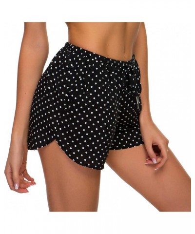 Women's Casual Summer Elastic Waist Boho Print Shorts Patterned Short Pants with Pockets 5 $10.43 Others