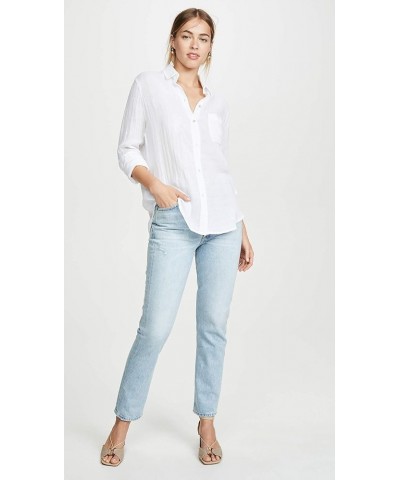 Women's Long Sleeve White $60.55 Blouses