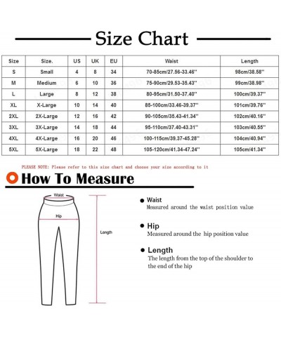 Womens Flare Bell Bottom Jeans High Waisted Stretch Floral Printed Pants Casual Streetwear Boyfriend Denim Pants 05-orange $1...