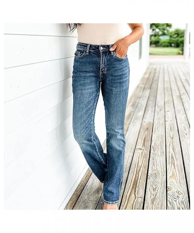 Grass-Wood.Gr Jeans, Grass Wood Tummy Control Jeans, Holy Grail Tummy Control Bootcut Jeans, Women's Bootcut Jeans Light Blue...