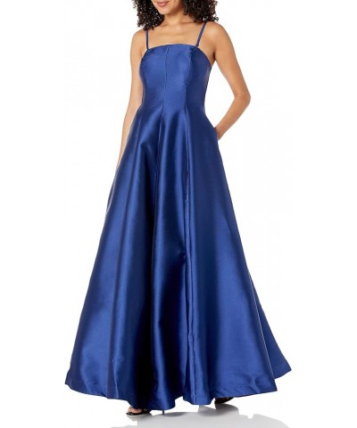 Women's Strapless Maxi Party Dress Indigo $32.88 Dresses