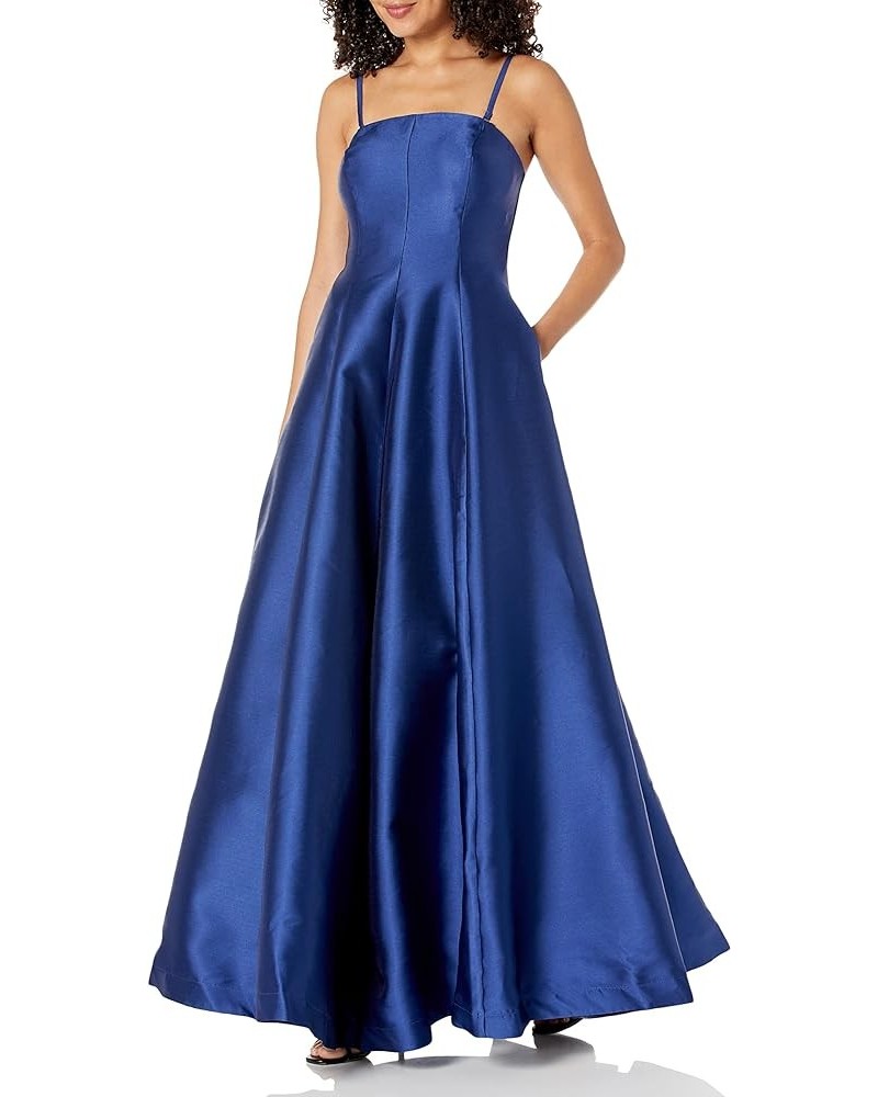 Women's Strapless Maxi Party Dress Indigo $32.88 Dresses