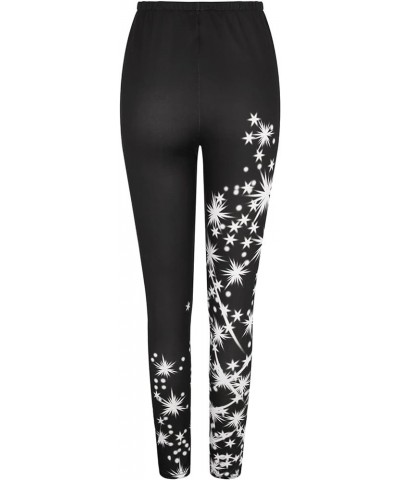 Sequins Black Leggings Women Running Leggings High Waisted Yoga Workout Capris Casual Plus Size Stretch Skinny Pants Black-2 ...