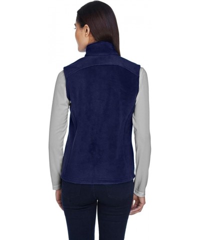 Core 365 Journey Ladies Zipper Fleece Vest Classic Navy $17.90 Vests