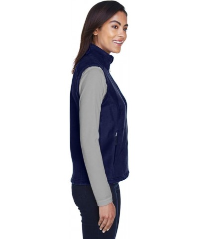 Core 365 Journey Ladies Zipper Fleece Vest Classic Navy $17.90 Vests