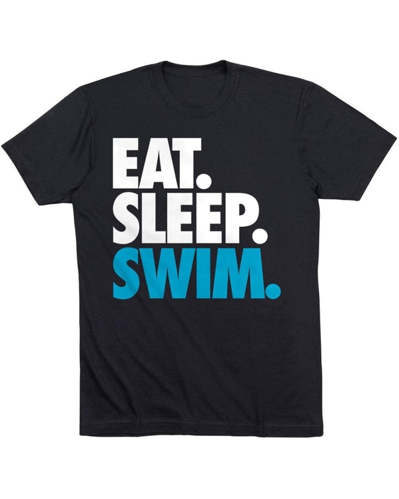 Eat. Sleep. Swim. T-Shirt | Swimming Tees by ChalkTalk Sports | Multiple Colors | Youth and Adult Sizes Adult Black $15.51 Ac...