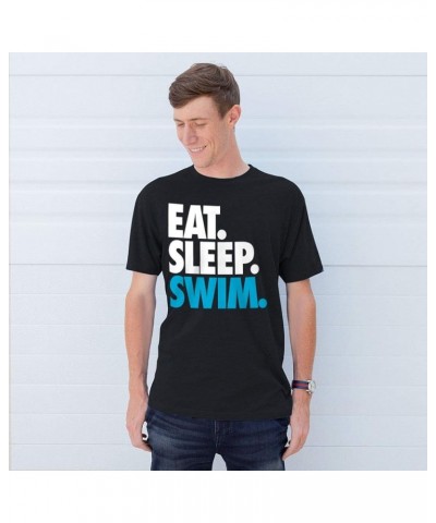 Eat. Sleep. Swim. T-Shirt | Swimming Tees by ChalkTalk Sports | Multiple Colors | Youth and Adult Sizes Adult Black $15.51 Ac...