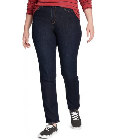 Women's Voyager High-Rise Jeans - Slim Straight Plus Size Dk Indigo $42.30 Jeans