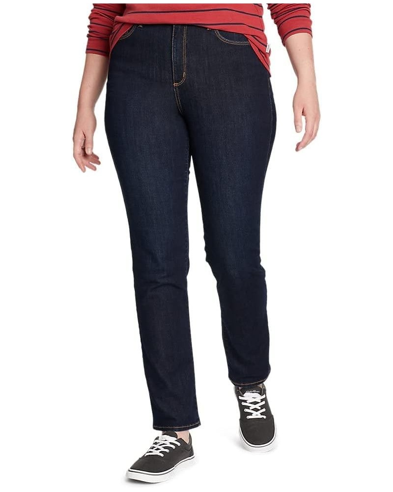 Women's Voyager High-Rise Jeans - Slim Straight Plus Size Dk Indigo $42.30 Jeans