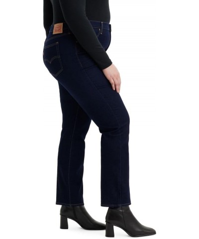 Women's 724 High Rise Straight Jeans (Also Available in Plus) Plus Size Cast Shadows - Dark Indigo $13.51 Jeans