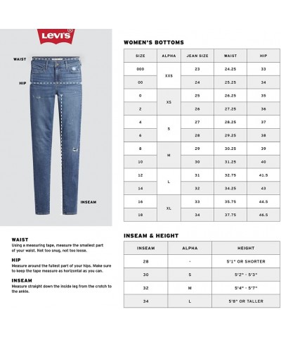 Women's 724 High Rise Straight Jeans (Also Available in Plus) Plus Size Soft Black $13.51 Jeans