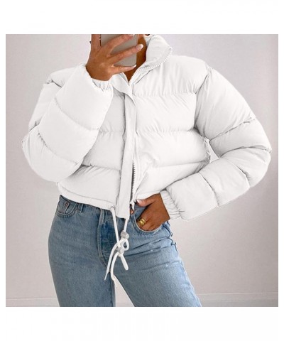 Women's Puffer Vest Women Winter Cropped Puffer Jacket Lightweight Parka Down Puffy Bubble Coat Warm Outerwear G-beige $13.16...