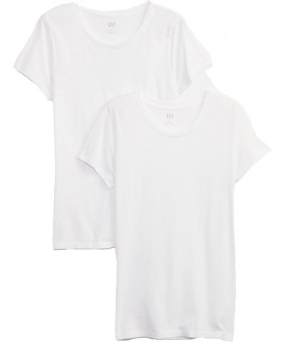 Women's 2-Pack Crewneck Favorite Tee T-Shirt White Global $14.49 T-Shirts