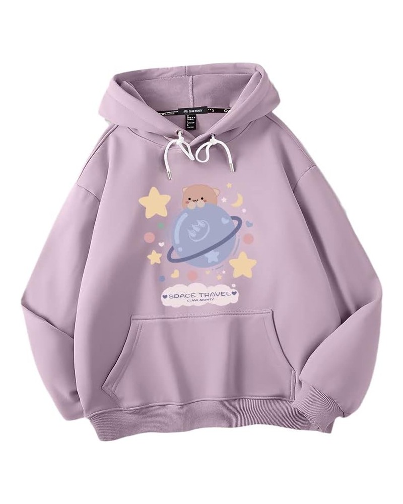 Bear Hoodie Sweater Bear Clothes Anime Cute Kawaii Oversized Hoodie for Teen Girls Women Aesthetic Y2K Kawaii Clothes School ...