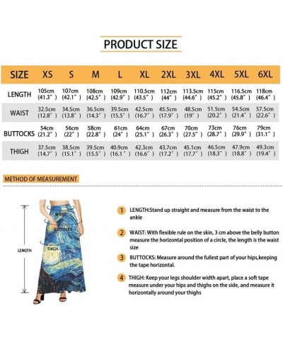 Tiger Stripes Women's Wide Leg Pants Colorful Dices Beach Palazzo Baggy Pants Starry Night Lounge Pant Trousers Starry Night ...