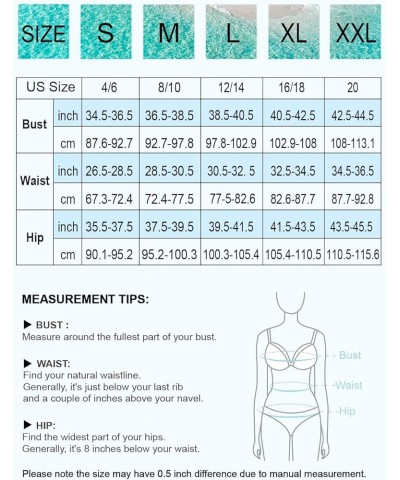 Women's High Waisted Swim Board Shorts with Full Liner Swimsuit Bottoms UPF50+ Quick Dry Beach Boyshorts Light Blue $10.75 Sw...