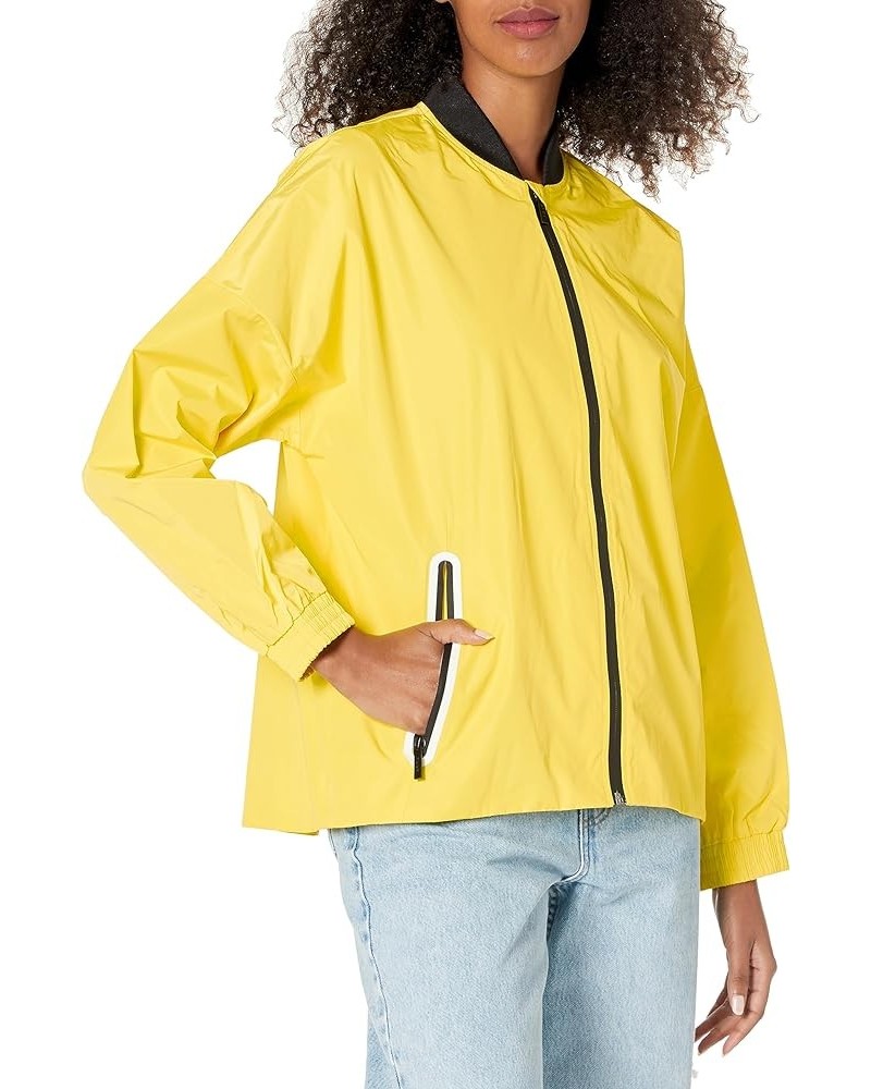 Sport Women's Jacket Taxi Yellow Mock Neck Jacket $29.79 Jackets