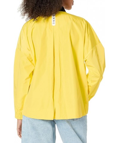 Sport Women's Jacket Taxi Yellow Mock Neck Jacket $29.79 Jackets