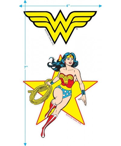 Classic Wonder Woman Stars T Shirt Stars - Kelly Green $12.59 T-Shirts