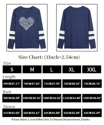 Valentine's Day Shirt Kindness Teacher Shirts for Women Be Kind Print T-Shirts Inspirational Teacher Shirt Blue 1 $9.24 T-Shirts