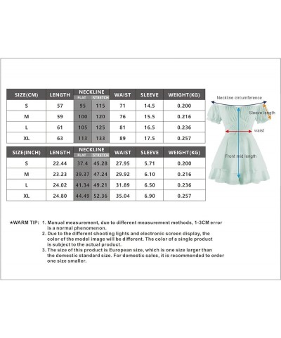 Women Off Shoulder Mesh Dress Long Puff Sleeve Square Neck Solid Pencil Short Dress Ruffle A Line Tulle Flounce Dress E03blac...