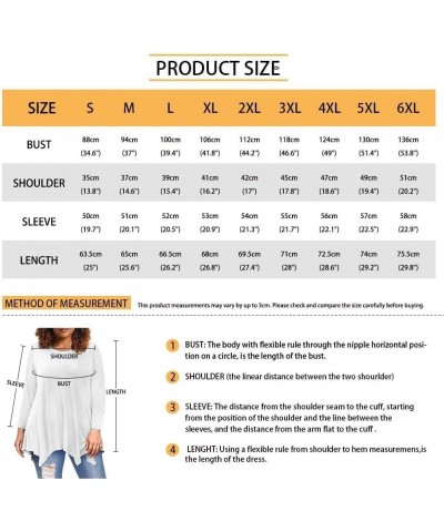 Womens Plus Size Tops Casual Long Sleeve T-Shirt with Irregular Hem Pullover T Shirts Shiny Red Love Hearts $12.90 Tops