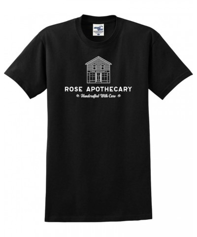 Rose Apothecary Handcrafted with Care Est. 2017 T-Shirt (S-5X) Shadow Black $12.25 T-Shirts