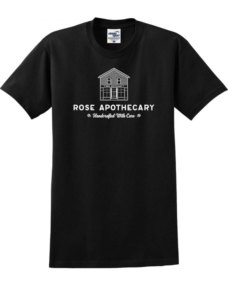 Rose Apothecary Handcrafted with Care Est. 2017 T-Shirt (S-5X) Shadow Black $12.25 T-Shirts