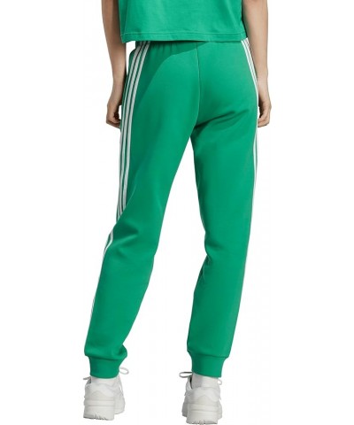 Women's Future Icon Three Stripes Regular Pants Semi Court Green $25.22 Pants