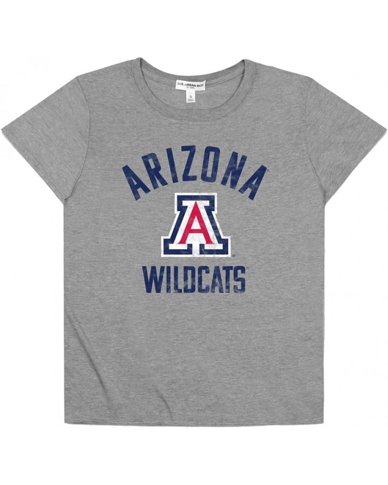 Suburban Riot Mascot Logo Collection Loose Women's Tri-Blend Short Sleeve T-Shirt Arizona Wildcats $11.20 T-Shirts