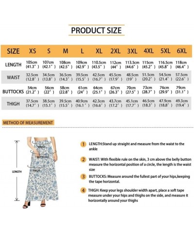 Women's Comfy Yoga Sweatpants Casual Pajamas, Ditsy Floral Palazzo Lounge Pants Stretchy Loose Fit Casual Trousers Blue Ditsy...