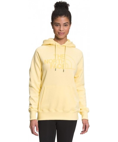 Women's Half Dome Pullover Hoodie Luxe (Standard and Plus Size) Pale Banana $36.36 Activewear