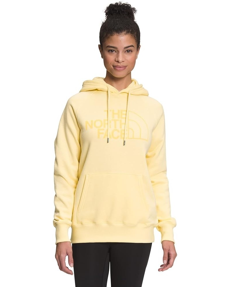 Women's Half Dome Pullover Hoodie Luxe (Standard and Plus Size) Pale Banana $36.36 Activewear